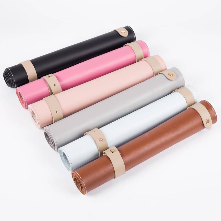 Deri Masa Pedi Ofis ve Ev Masa Matı - Laptop Sümeni ve Geniş Mouse Altlığı Masa Sümen Takımı - 1