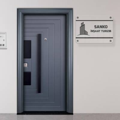 Firmalara Özel 50x70 Kapı Tabelası Büro Tabela Şirket Tabelası - 2