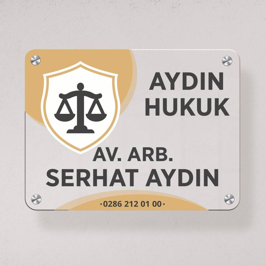 Mesleklere Özel 48x39 Mini Kapı Tabelası Büro Tabela Şirket Tabelası Plaza Ofis Tabelası Ekonomik - 4