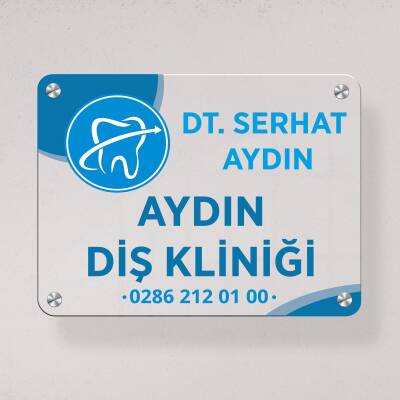 Mesleklere Özel 48x39 Mini Kapı Tabelası Büro Tabela Şirket Tabelası Plaza Ofis Tabelası Ekonomik - 6