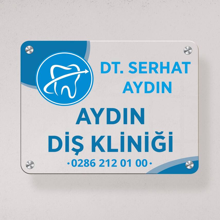 Mesleklere Özel 48x39 Mini Kapı Tabelası Büro Tabela Şirket Tabelası Plaza Ofis Tabelası Ekonomik - 6