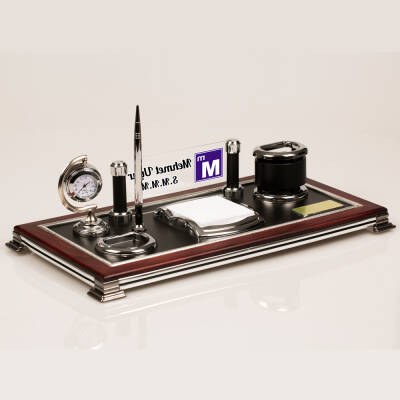 Muhasebecilere Özel Masa Üstü İsimlik Seti - Venedik - 2