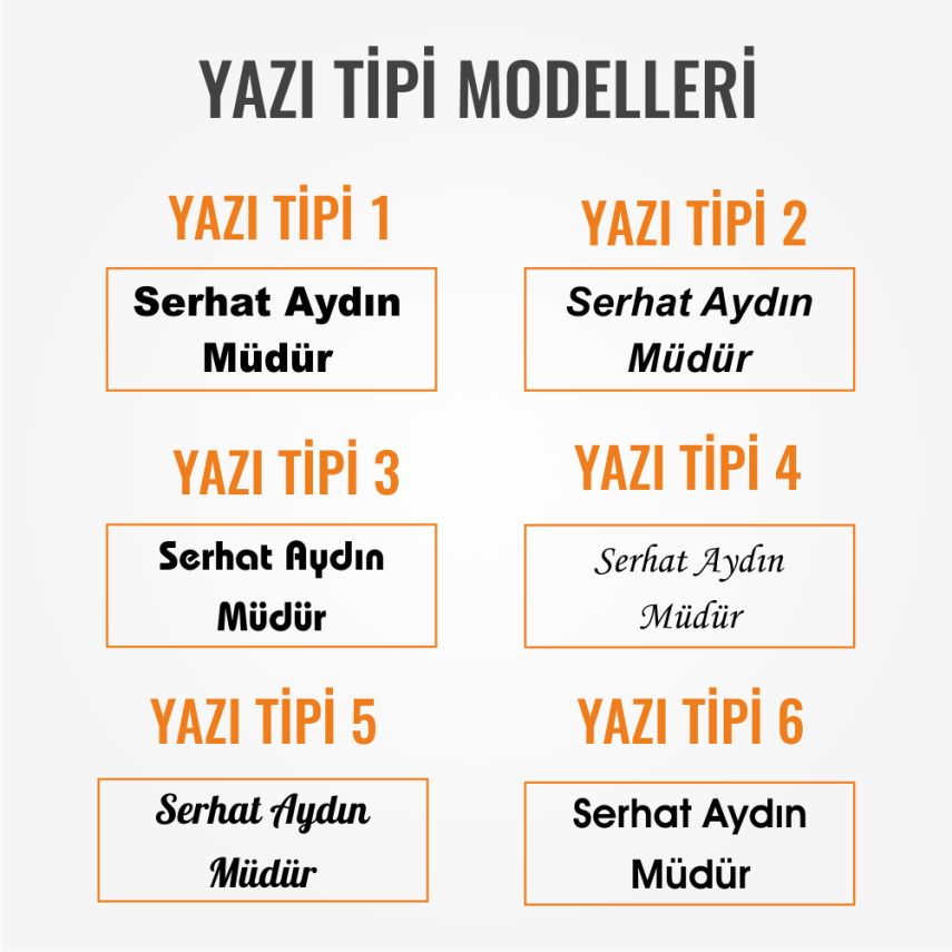 Napoli Ofis Ahşap Masa İsimliği Masaüstü İsimlik Seti Yönetici Müdür Hediyesi Masa üstü Organizer - 4