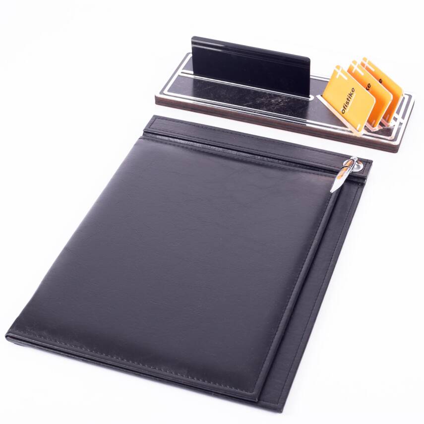 Samba Mini Sümen Takımı Gümüş Masa İsimliği Sekreterlik Toplantı Sümeni Ofis Hediyesi İsimlik Seti - 3