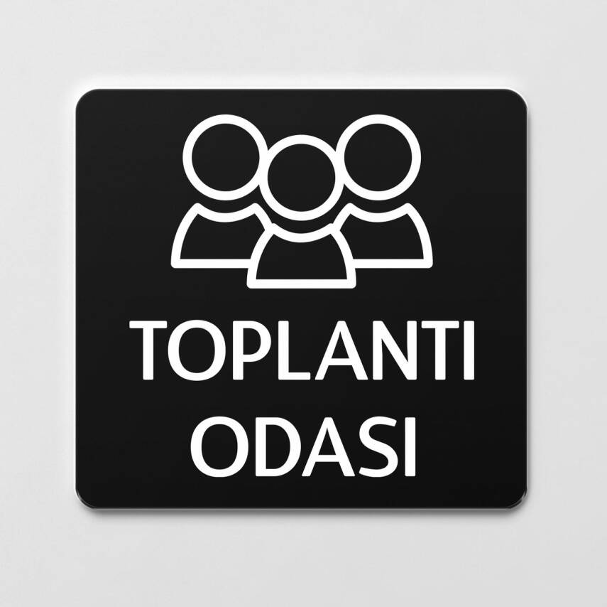 Toplantı Odası İsimlik Ofis Yönlendirme Kapı İsimlik Oda Tabela - 1