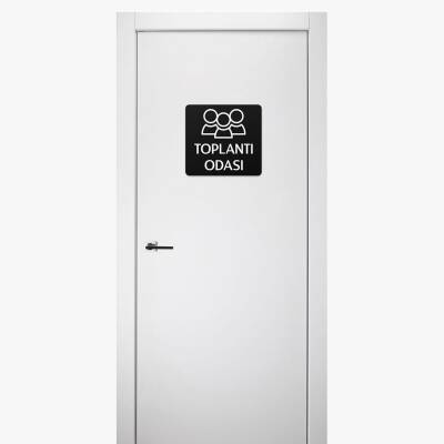 Toplantı Odası İsimlik Ofis Yönlendirme Kapı İsimlik Oda Tabela - 2