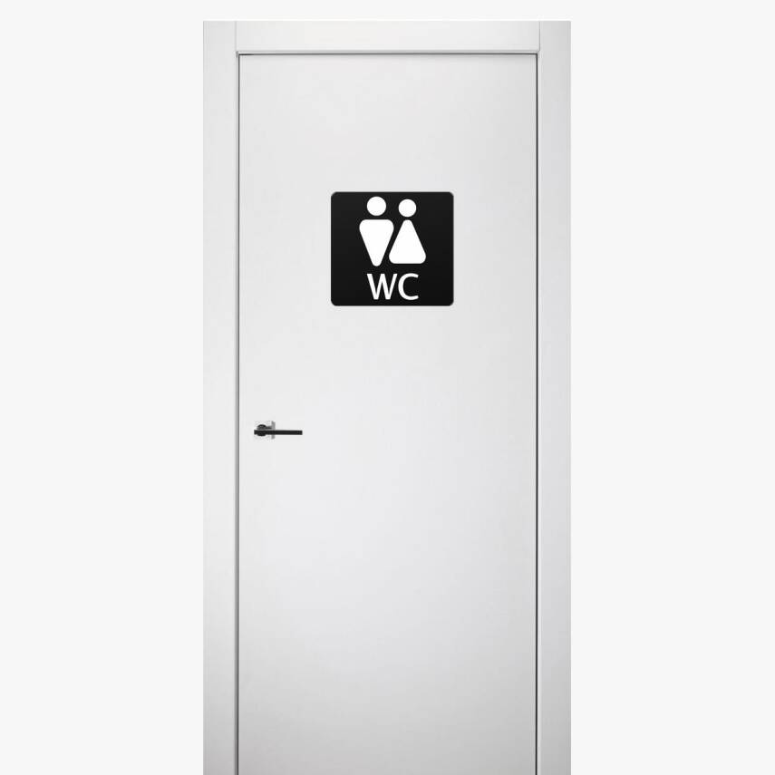 Tuvalet Kapı Levhası Ofis Yönlendirme Kapı İsimlik Tuvalet Tabela - 2